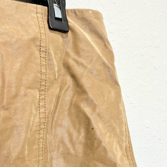 Free People Modern Femme Vegan Suede Skirt Size 12 - Picture 11 of 11